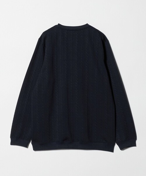 A DAY IN THE LIFE UNITED ARROWS(アデイインザライフユナイテッドアローズ)の「バウンシー ケーブル ジャガード スウェット<A DAY IN THE LIFE>(スウェット・メンズ・ベージュ/ネイビー/ホワイト・M/L/S)」の10枚目の写真