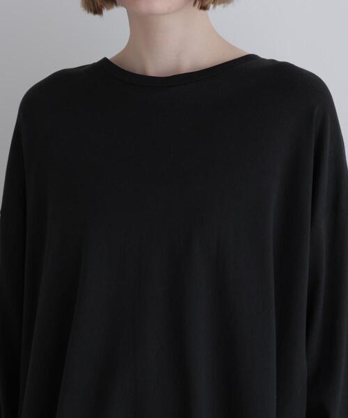LE PHIL(ルフィル)の「◆コットンジャージー(Tシャツ/カットソー・レディース・ホワイト/ブラック・F)」の15枚目の写真