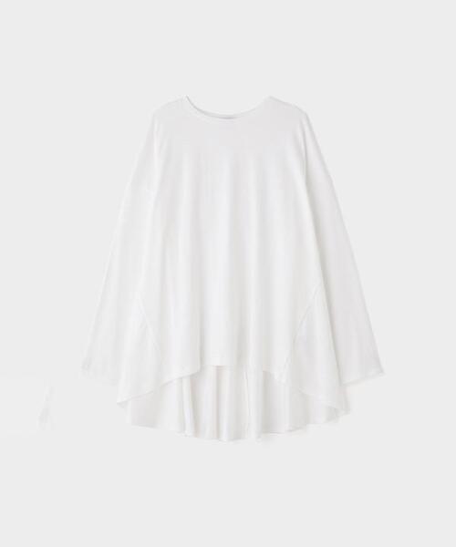 LE PHIL(ルフィル)の「◆コットンジャージー(Tシャツ/カットソー・レディース・ホワイト/ブラック・F)」の17枚目の写真