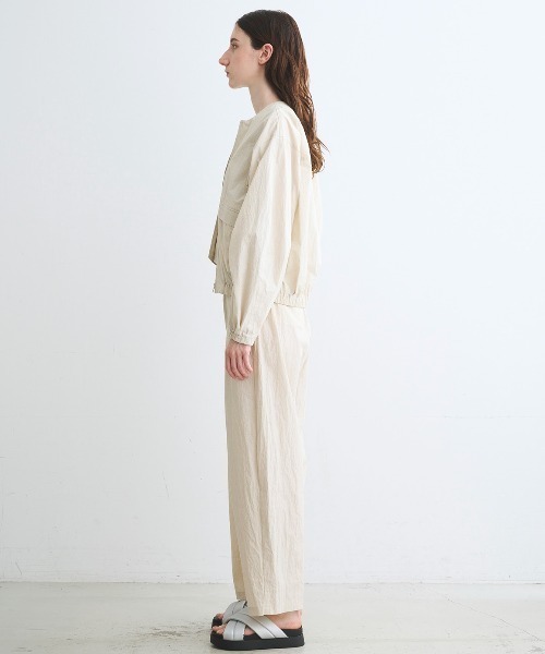 three dots(スリードッツ)の「サン ドライドクロス パンツ(その他パンツ・レディース・ベージュ/ネイビー/ブラック/ブラウン系その他・SMALL/MEDIUM)」の17枚目の写真