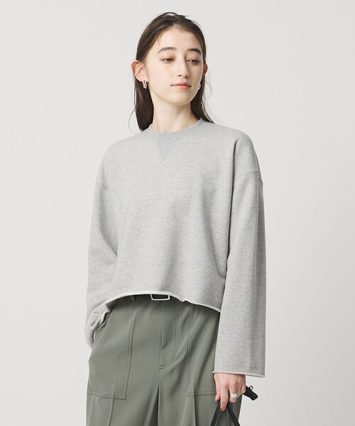 SACRA（サクラ）の「＜SACRA＞ヘムカット スウェット（スウェット