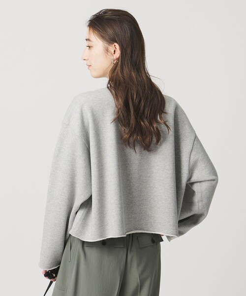 SACRA(サクラ)の「<SACRA>ヘムカット スウェット(スウェット・レディース・ナチュラル/グレー系・38)」の20枚目の写真