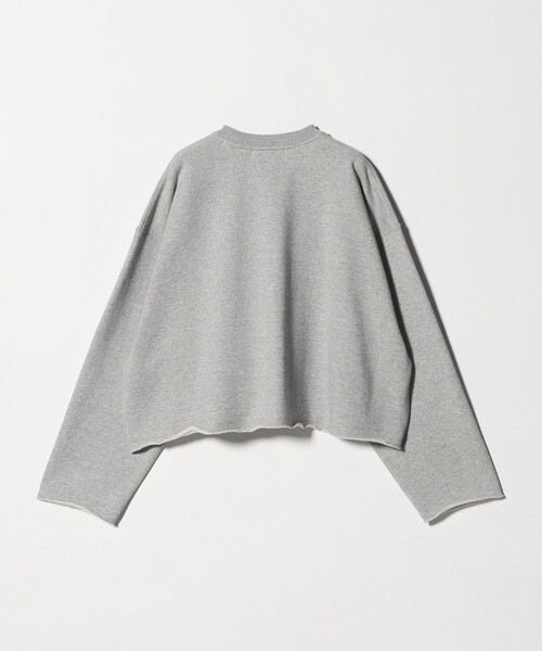 SACRA(サクラ)の「<SACRA>ヘムカット スウェット(スウェット・レディース・ナチュラル/グレー系・38)」の8枚目の写真