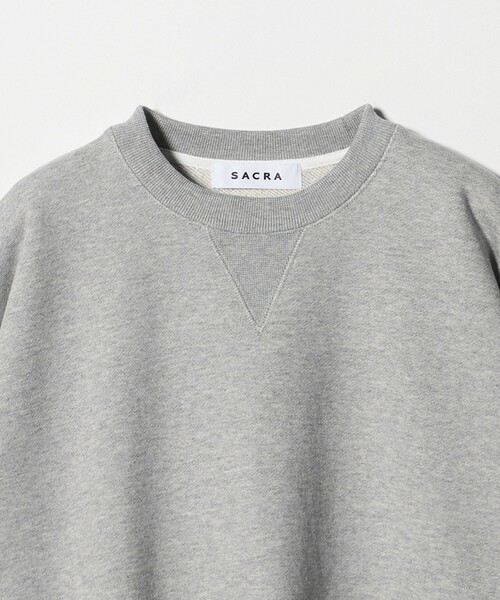 SACRA＞ヘムカット スウェット（スウェット）｜SACRA（サクラ）の
