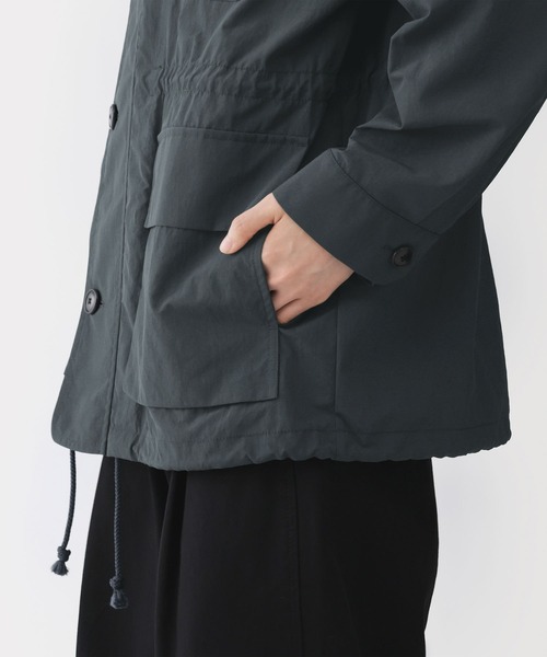 MUJI Labo〕婦人 天然素材を原料に染色したワークブルゾン（ブルゾン