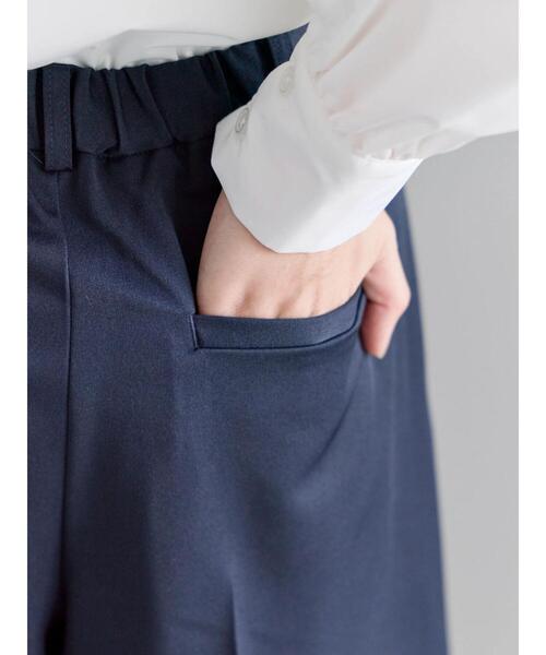 Te chichi（テチチ）の「フレアガウチョパンツ（その他パンツ・レディース・ネイビー/ベージュ/オフホワイト・F）」の4枚目の写真