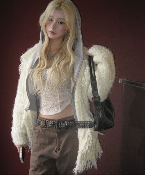 THE MYSTERIOUS HOTEL（ザミステリアスホテル）の「LACE SPAN CORSET [IVORY]（Tシャツ/カットソー・レディース・その他・FREE）」の12枚目の写真