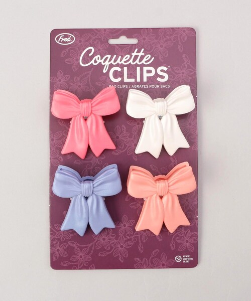 212 KITCHEN STORE（トゥワントゥキッチンストア）の「Fred リボンクリップ4pcs（キッチンツール・レディース・その他・00）」の7枚目の写真