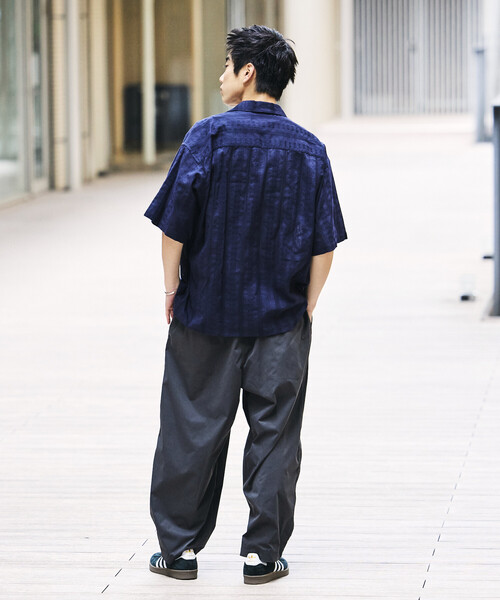 セール】限定展開 Easy Care Fabric ワイドシルエット ポリチノクロス