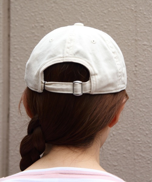 GYMPHLEX（ジムフレックス）の「Gymphlex/ジムフレックス　ロゴキャップ　LOGO CAP　GY-H0380 COG（キャップ・メンズ・アイボリー/ブラック/ブルー・FREE）」の4枚目の写真