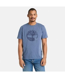 ガーメント ダイ ロゴ グラフィック 半袖 Tシャツ メンズ