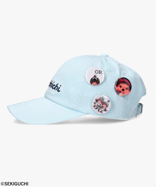 OVERRIDE(オーバーライド)の「OVERRIDE x Monchhichi BADGE CAP / オーバーライド(キャップ・レディース・ブラウン/ライトブルー・57~59cm)」の20枚目の写真