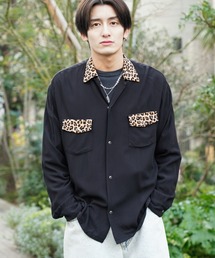 DEL MAR sportswear / デルマースポーツウエアー SNAP-UP GABARDINE SHIRT スナップ ギャバジンシャツ