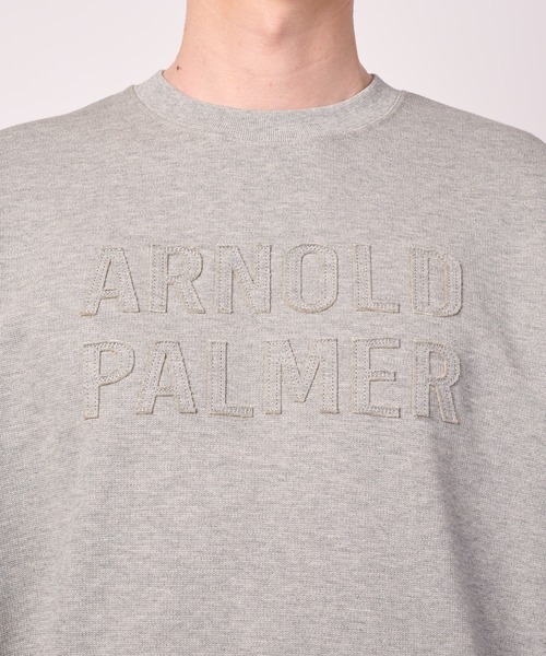 Arnold Palmer（アーノルドパーマー）の「シェア ダブルフェイス ロゴスウェット（スウェット・レディース・杢グレー/ブラック/レッド・S/XS/L/M/LL）」の20枚目の写真