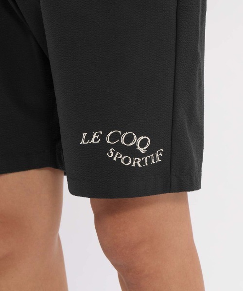 le coq sportif GOLF(ルコックスポルティフゴルフ)の「サッカーストライプショートパンツ(その他パンツ・メンズ・カーキ/グレー/ブラック/サックスブルー・L/3L/XL/M)」の10枚目の写真