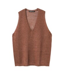 mizuiro ind ワイドVネックベスト