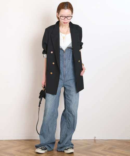 Couture d'adam（クチュールドアダム）の「【COUTURE D'ADAM/クチュールドアダム】別注Blazer Jacket/Doubl（テーラードジャケット・レディース・ブラック・FREE）」の15枚目の写真