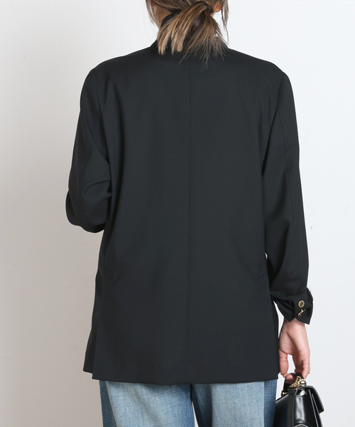 Couture d'adam（クチュールドアダム）の「【COUTURE D'ADAM/クチュールドアダム】別注Blazer Jacket/Doubl（テーラードジャケット・レディース・ブラック・FREE）」の4枚目の写真