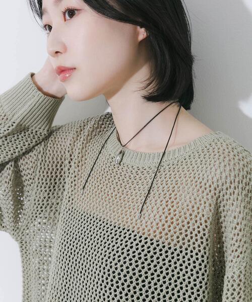 SMELLY（スメリー）の「トップコードチョーカーネックレス（ネックレス・レディース・シルバー系その他・-）」の7枚目の写真