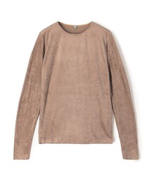 BASERANGE | BASERANGE ベロア ロングスリーブプルオーバー(Tシャツ/カットソー)