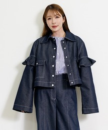 デニムジャケット（フリル）ファッション通販 - ZOZOTOWN