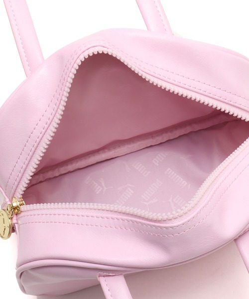 PUMA（プーマ）の「PUMA MINI GRIP BAG / プーマ ミニ グリップバッグ（トートバッグ・レディース・ブラック/ピンク・ONE SIZE）」の7枚目の写真