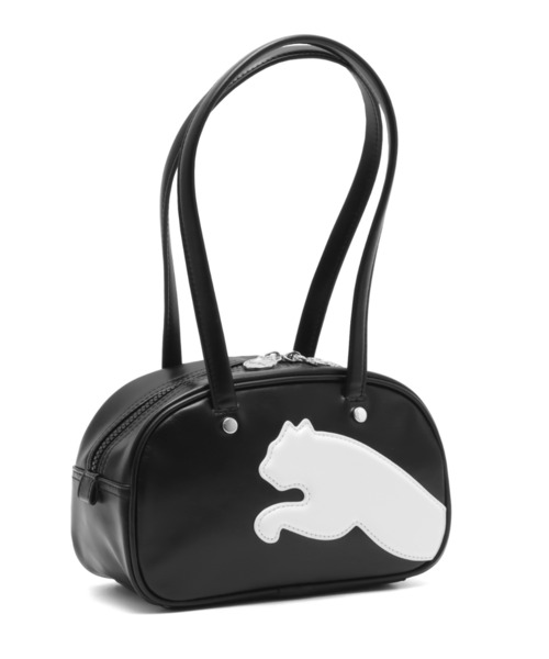 PUMA（プーマ）の「PUMA MINI GRIP BAG / プーマ ミニ グリップバッグ（トートバッグ・レディース・ブラック/ピンク・ONE SIZE）」の9枚目の写真