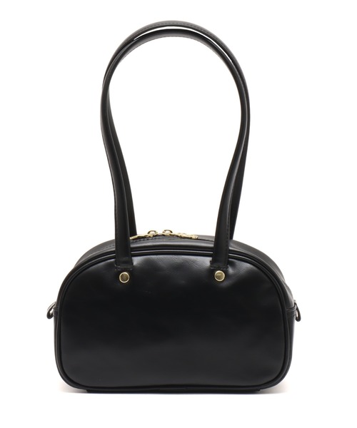 PUMA（プーマ）の「PUMA MINI GRIP BAG / プーマ ミニ グリップバッグ（トートバッグ・レディース・ブラック/ピンク・ONE SIZE）」の4枚目の写真