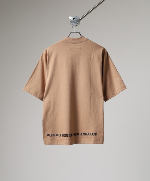 MN+LA（エムエヌエルエー）の「MN+LA フロント＆バックプリント半袖Tシャツ（Tシャツ/カットソー・メンズ・グレー/ウィート/オートミール・L/M/XL/2XL）」の15枚目の写真