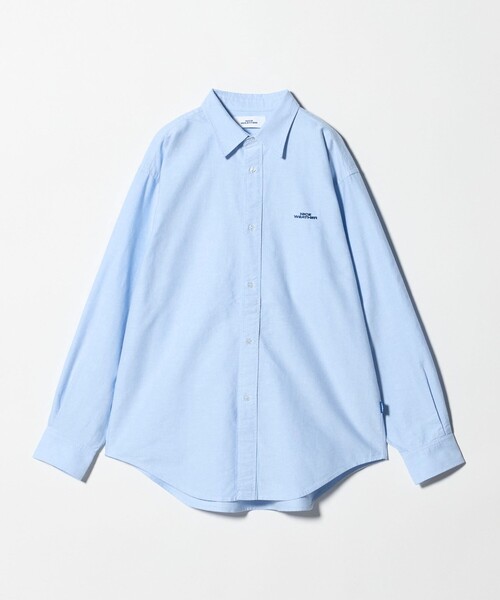 NICE WEATHER(ナイスウェザー)の「<NICE WEATHER>OX ロゴシャツ(シャツ/ブラウス・メンズ・ホワイト/イエロー/ライトブルー・S/M/L)」の9枚目の写真