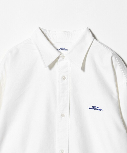 NICE WEATHER(ナイスウェザー)の「<NICE WEATHER>OX ロゴシャツ(シャツ/ブラウス・メンズ・ホワイト/イエロー/ライトブルー・S/M/L)」の18枚目の写真