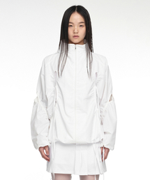 NACHE（ナチェ）の「CUT-OUT WIND BREAKER (UNISEX) WHITE（その他アウター）」