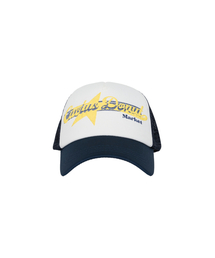 CACTUSDONUTMARKET（カクタスドーナツマーケット）の「Logo Star Mesh Ball Cap - Navy（キャップ）」