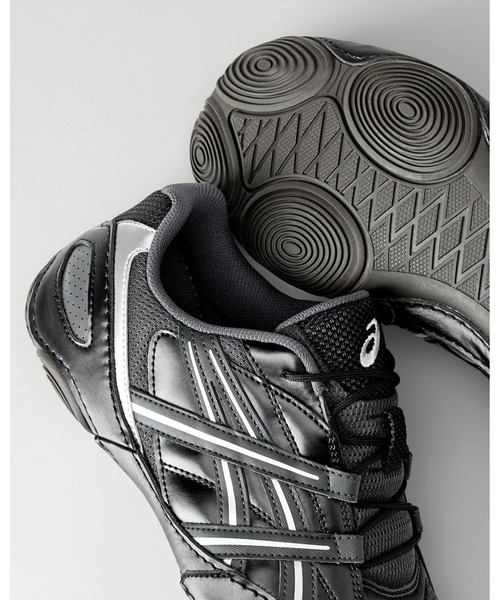 ASICS(アシックス)の「HYPERSYNC / ハイパーシンク(スニーカー・メンズ・ブラック×グレー・25/26.5/23.5/27.5/25.5/29/26/28.5/24/29.5/28/23/27/24.5)」の18枚目の写真