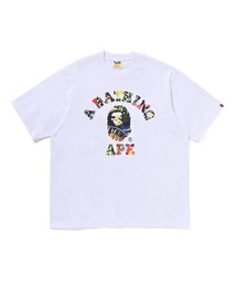 MULTI LOGO COLLEGE RELAXED FIT TEE