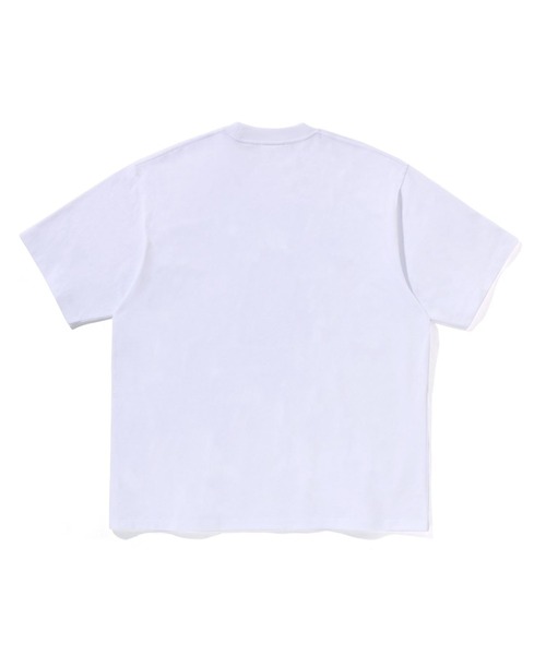 A BATHING APE(アベイシングエイプ)の「MULTI LOGO COLLEGE RELAXED FIT TEE(Tシャツ/カットソー・メンズ・ブラック/ホワイト・SMALL/X-LARGE/MEDIUM/LARGE/XX-LARGE)」の3枚目の写真