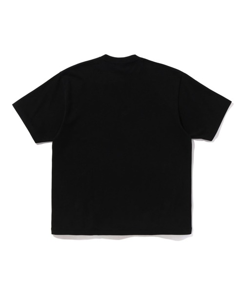 A BATHING APE(アベイシングエイプ)の「MULTI LOGO COLLEGE RELAXED FIT TEE(Tシャツ/カットソー・メンズ・ブラック/ホワイト・SMALL/X-LARGE/MEDIUM/LARGE/XX-LARGE)」の4枚目の写真