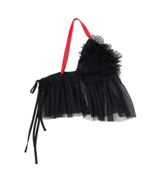 RADIO EVA（ラヂオエヴァ）の「RADIO EVA A326 EVANGELION Tulle Camisole（キャミソール・レディース・グレー/ブラック/オリーブ/パープル・FREE）」の22枚目の写真