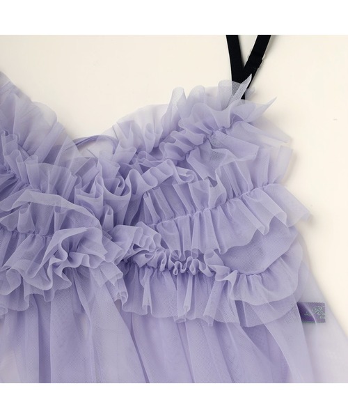 RADIO EVA（ラヂオエヴァ）の「RADIO EVA A326 EVANGELION Tulle Camisole（キャミソール・レディース・グレー/ブラック/オリーブ/パープル・FREE）」の17枚目の写真