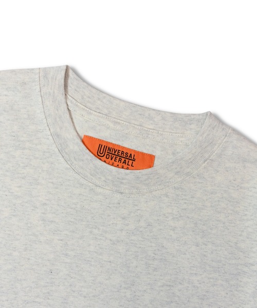 UNIVERSAL OVERALL(ユニバーサルオーバーオール)の「UNIVERSAL OVERALL Back Logo L/S TEE(Tシャツ/カットソー・メンズ・オートミール/ブラック・M/XL/L)」の7枚目の写真