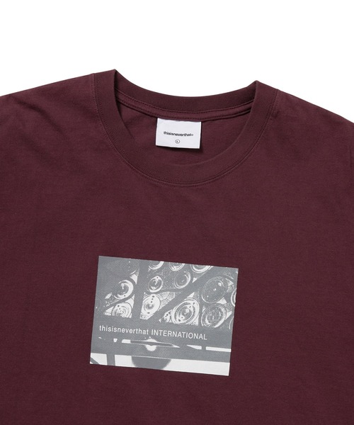 thisisneverthat（ディスイズネバーザット）の「Capture Tee（Tシャツ/カットソー・メンズ・ネイビー/バーガンディー・L/M/S/XL）」の5枚目の写真