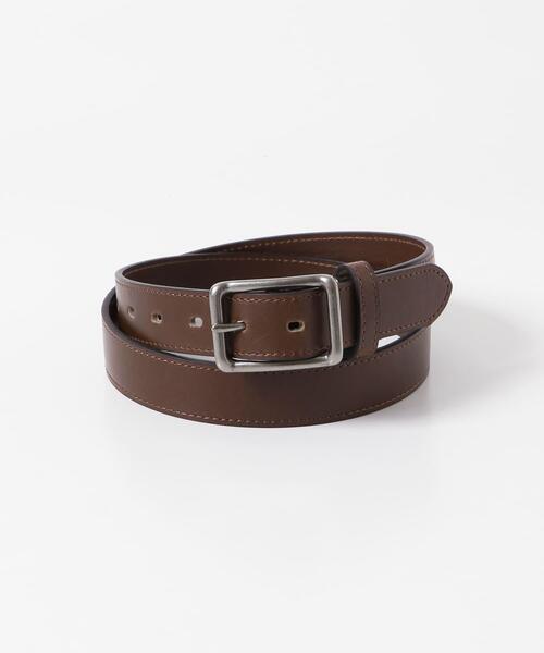 ITEMS URBANRESEARCH(アイテムズ アーバンリサーチ)の「Belt 302(ベルト・メンズ・ブラック/ダークブラウン・-)」の5枚目の写真