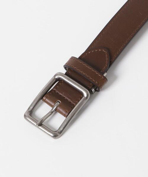 ITEMS URBANRESEARCH(アイテムズ アーバンリサーチ)の「Belt 302(ベルト・メンズ・ブラック/ダークブラウン・-)」の7枚目の写真