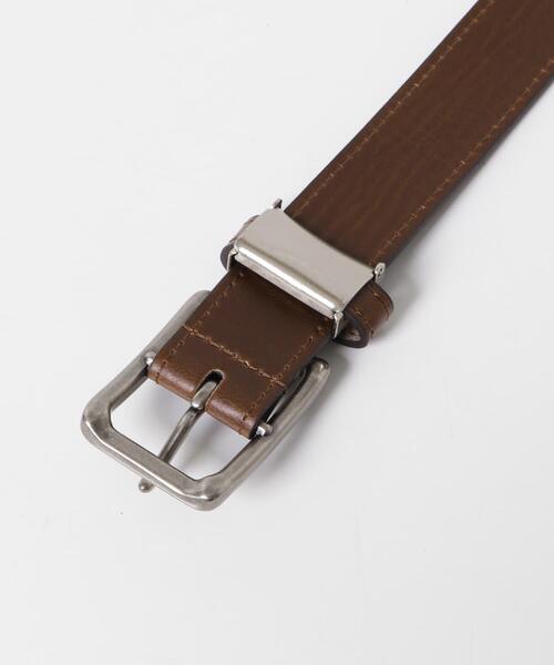ITEMS URBANRESEARCH(アイテムズ アーバンリサーチ)の「Belt 302(ベルト・メンズ・ブラック/ダークブラウン・-)」の8枚目の写真