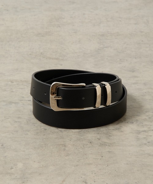 COLONY 2139（コロニートゥーワンスリーナイン）の「ダブルループウェスタンベルト（ベルト・レディース・ブラック・FREE）」の2枚目の写真