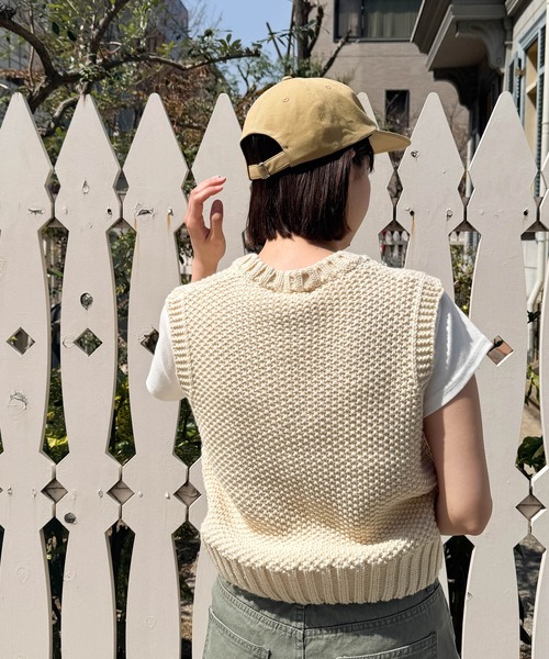 CANAL JEAN(キャナルジーン)の「Lakey Park Togetherness CAP(キャップ・レディース・ベージュ・ONE SIZE)」の4枚目の写真