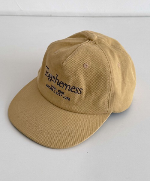 CANAL JEAN(キャナルジーン)の「Lakey Park Togetherness CAP(キャップ・レディース・ベージュ・ONE SIZE)」の7枚目の写真
