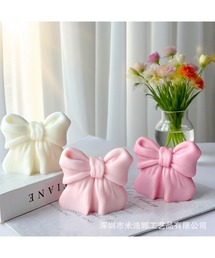 Bling Leads（ブリングリーズ）の「【Bls】【ZA】【Bling Leads】リボン型 香り付きキャンドル（キャンドル）」