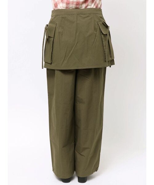 CALNAMUR(カルナムール)の「ビッグポケットベルトセットパンツ(その他パンツ・レディース・ベージュ/カーキ・SMALL/MEDIUM)」の22枚目の写真