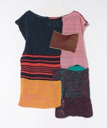 Vivienne Westwood | ﾏﾙﾁﾌﾞﾛｯｷﾝｸﾞﾚｸﾀﾝｸﾞﾙﾄｯﾌﾟ(ニット/セーター)